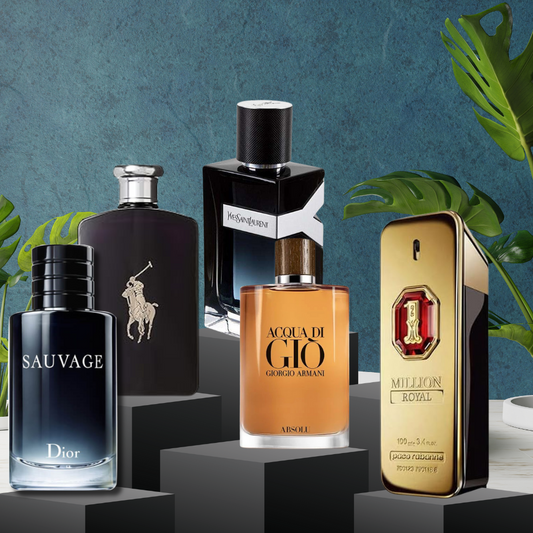 Four Perfumes For Men - One Perfume For Ladies